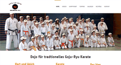 Desktop Screenshot of karate-sv-heilbronn.de